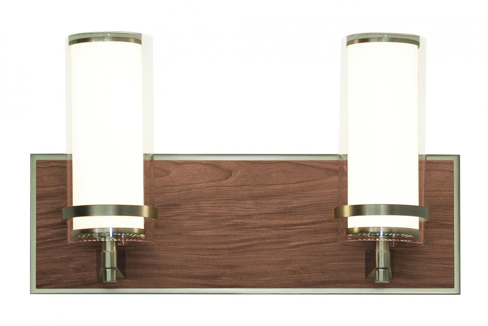 Arden 2-Light LED Vanity - Satin Nickel