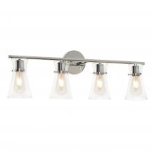 AFX Lighting, Inc. AMDV3310MBPC - AMANDA VANITY MEDIUM BASE; CHROME; CLEAR GLASS