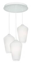 AFX Lighting, Inc. LOLP11WHRND3 - Lola 3 Light Round Pendant,120V,White