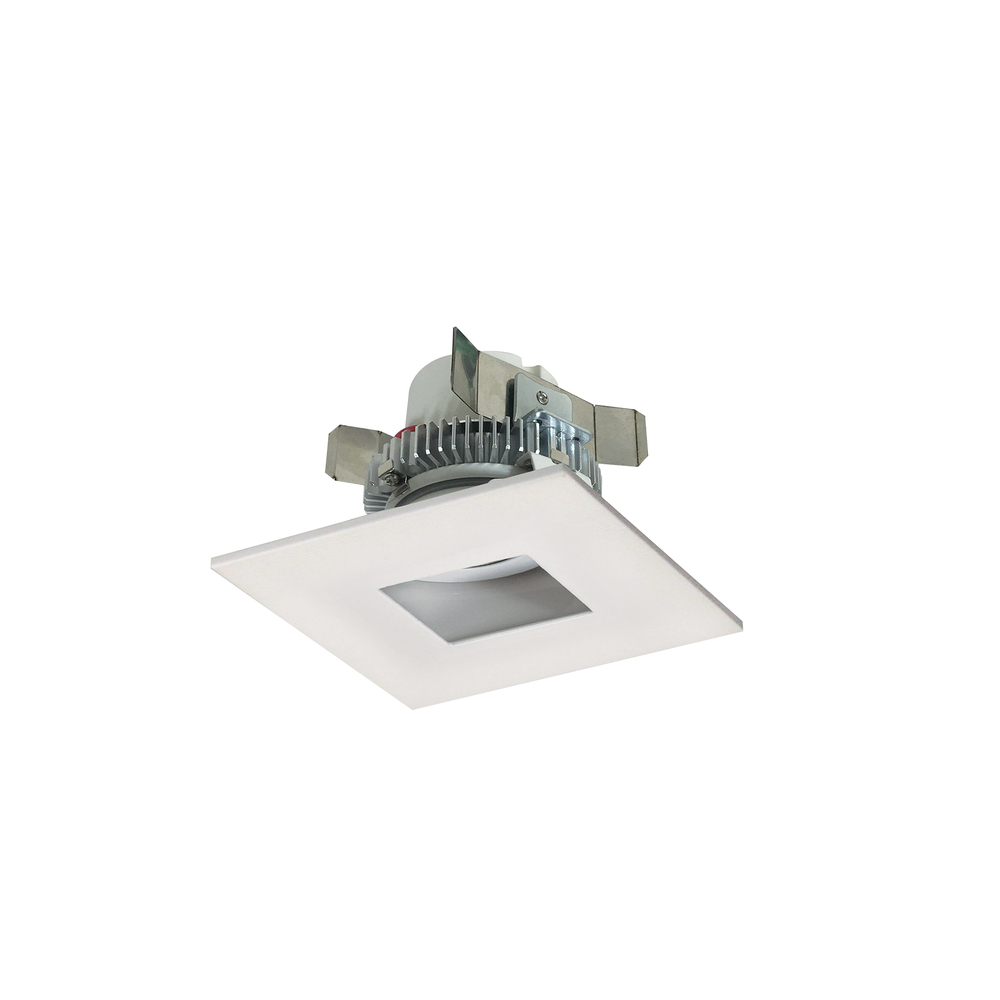 4" Cobalt Click 750LM LED Retrofit, Square Pinhole, 10W, 2700K, White, 120V Triac/ELV Dimming