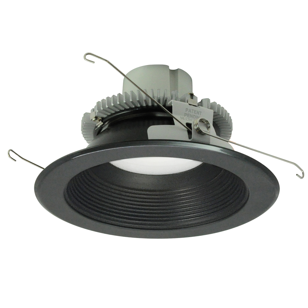 6" Cobalt Click LED Retrofit, Baffle, 1000lm / 12W, 3000K, Black Baffle / Black Flange