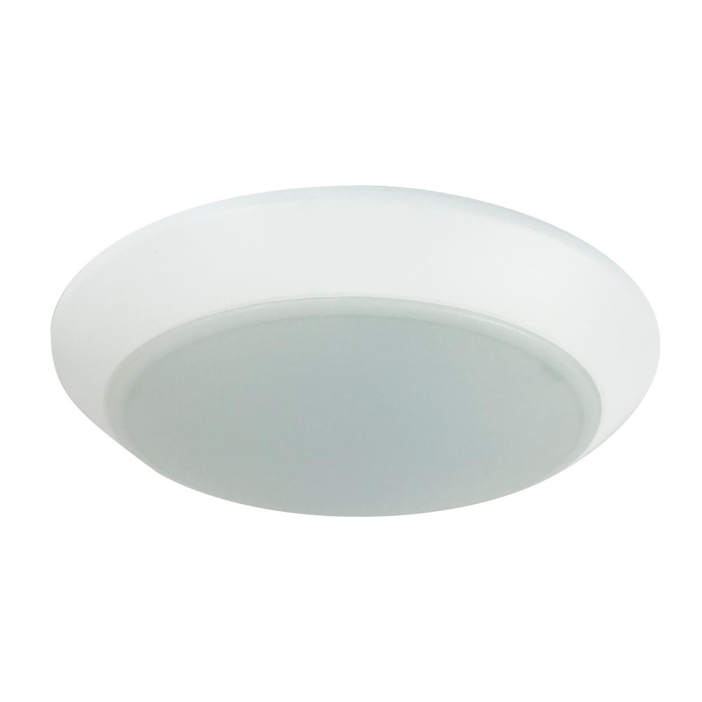 8" AC Opal LED Surface Mount, 2150lm / 32W, 3000K, White finish