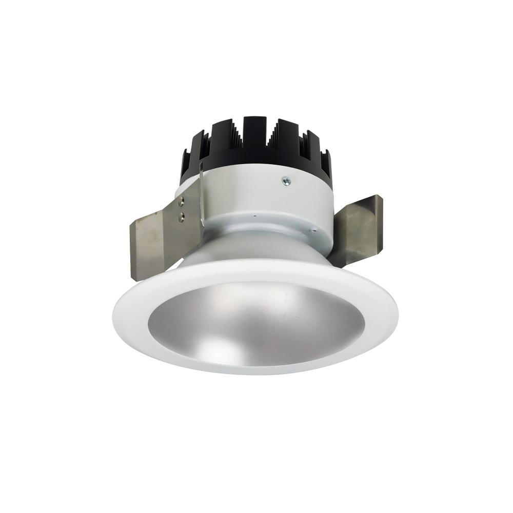 5" Marquise III Round Open Reflector, 900lm, 3000K, Flood Optic, Haze Reflector/White Flange