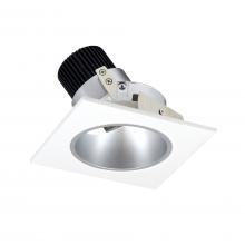 Nora NIO-4SD35QMPW - 4" Iolite LED Square Adjustable Reflector with Round Aperture, 10-Degree Optic, 800lm / 12W,