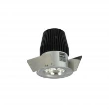 Nora NIOB-1RNB27XNN - 1" Iolite LED BWF Round Bullnose, 600lm, 2700K, Natural Metal Reflector / Natural Metal Flange