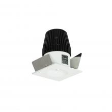 Nora NIO-1SNG50XMPW - 1" Iolite LED NTF Square Reflector with Round Aperture, 600lm, 5000K, Matte Powder White