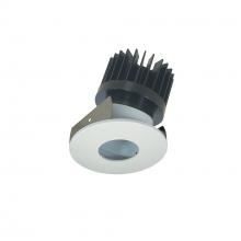  NIOB-2RPHA27XMPW/HL - 2" Iolite LED Round Adjustable Pinhole, 1500lm/2000lm/2500lm (varies by housing), 2700K, Matte