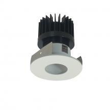  NIOB-2RPH27XMPW/HL - 2" Iolite LED Round Pinhole, 1500lm/2000lm/2500lm (varies by housing), 2700K, Matte Powder White