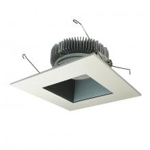 Nora NLCB2-6561530PW - 6" Cobalt Dedicated High Lumen Square/Square, 1500lm, 3000K, Pewter/White