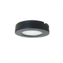 Nora NMP-LED35B - 12V Josh LED Puck Light, 300lm / 3500K, Black Finish