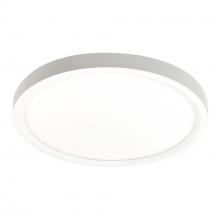 Nora NWELO-11R30WLE4 - 11" wELO LED Surface Mount, 1588lm / 15W, 3000K, 80+ CRI, 120-277V; 0-10V, White