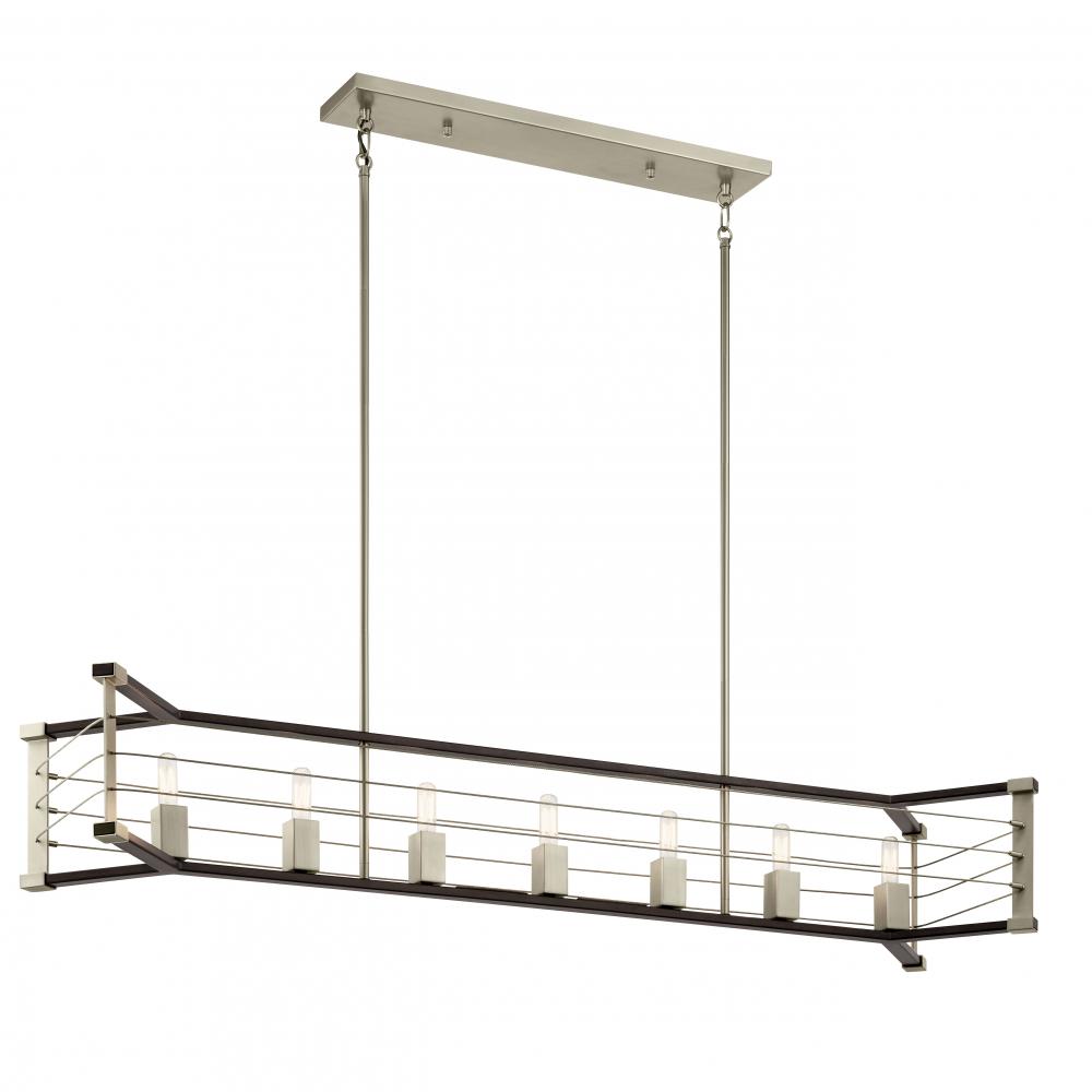 Linear Chandelier 7Lt