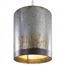 Varaluz 323P03OG - Cannery 3-Lt Pendant - Ombre Galvanized