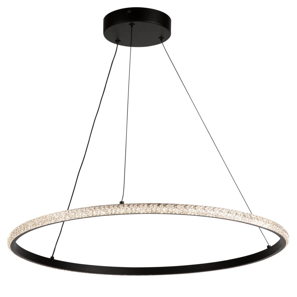 Nova 30W LED Pendant Black