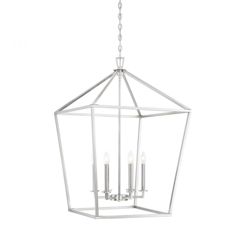 Townsend 6-Light Pendant in Satin Nickel