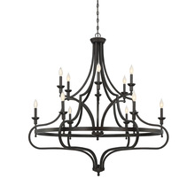 Savoy House 1-9084-12-13 - Shields 12-Light Chandelier in English Bronze