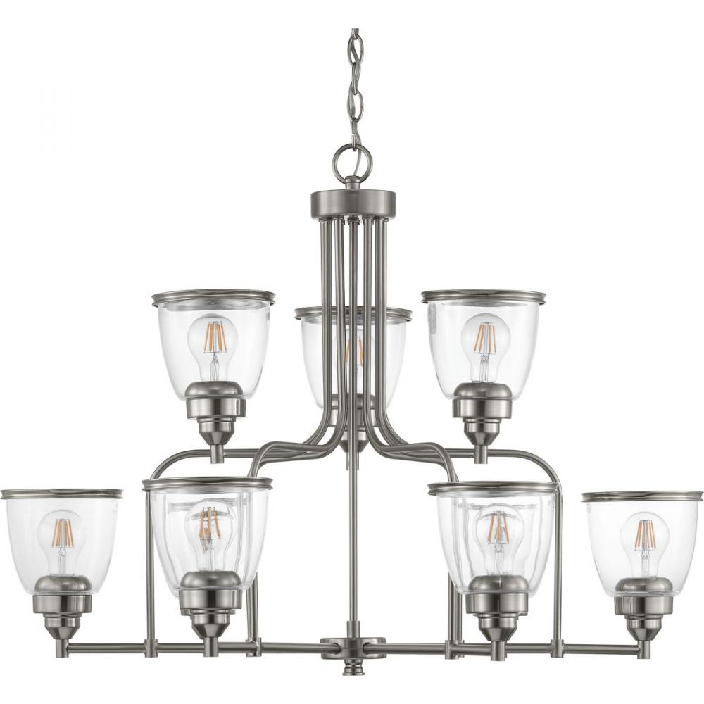 Saluda Collection Nine-Light Chandelier