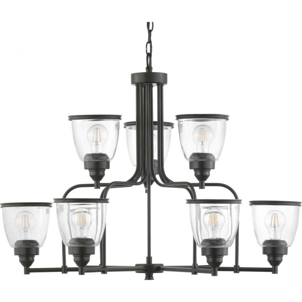 Saluda Collection Nine-Light Chandelier