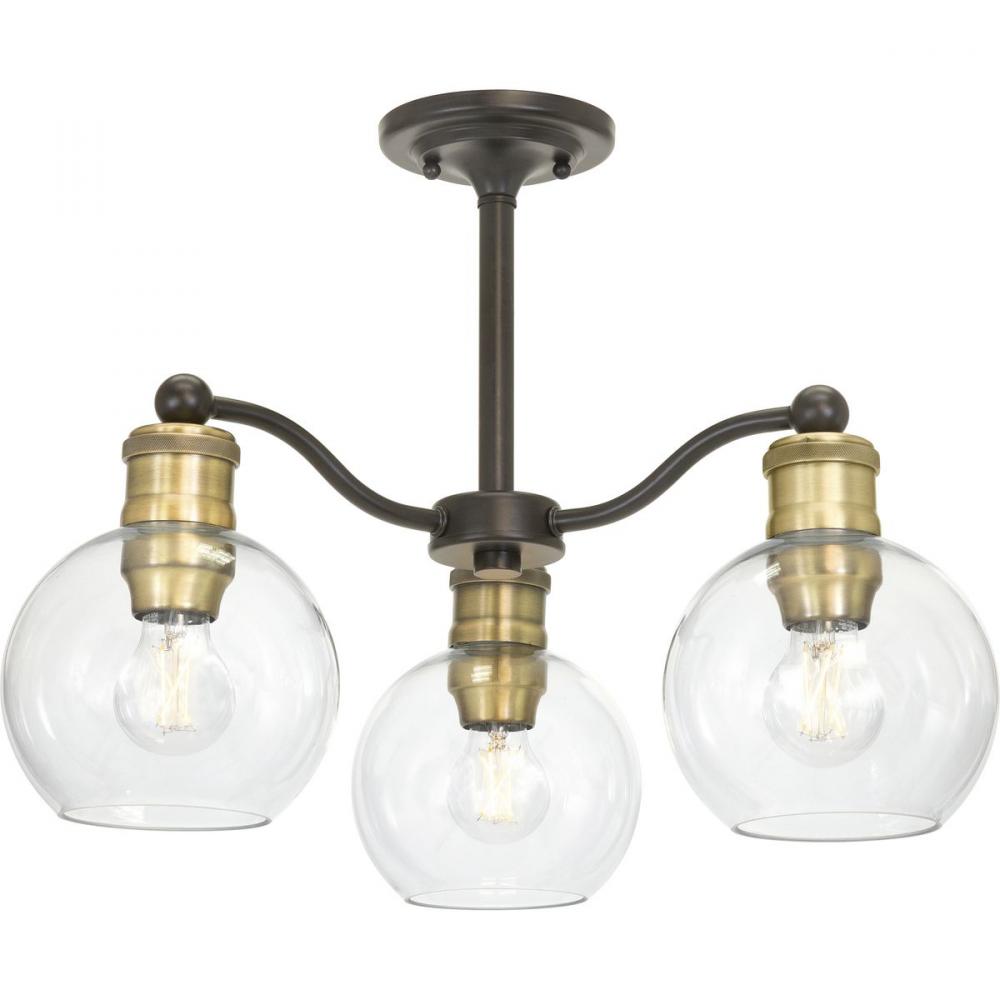 Hansford Collection Three-Light Chandelier