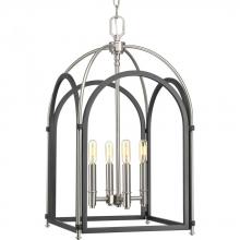 Progress P500039-143 - Westfall Collection Four-light Medium Foyer Pendant