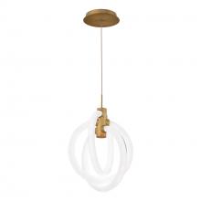 WAC US PD-27413-27-AB - Knot Mini Pendant Light