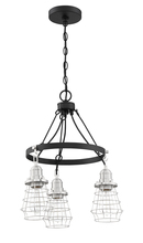 Craftmade 50623-FBBNK - 3 Light Chandelier