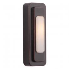 Craftmade PB5002-OBG - Surface Mount LED Lighted Push Button, Tiered in Oiled Bronze Gilded