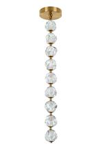 Craftmade 59492-SB-LED - Jackie 9 Light LED Pendant in Satin Brass