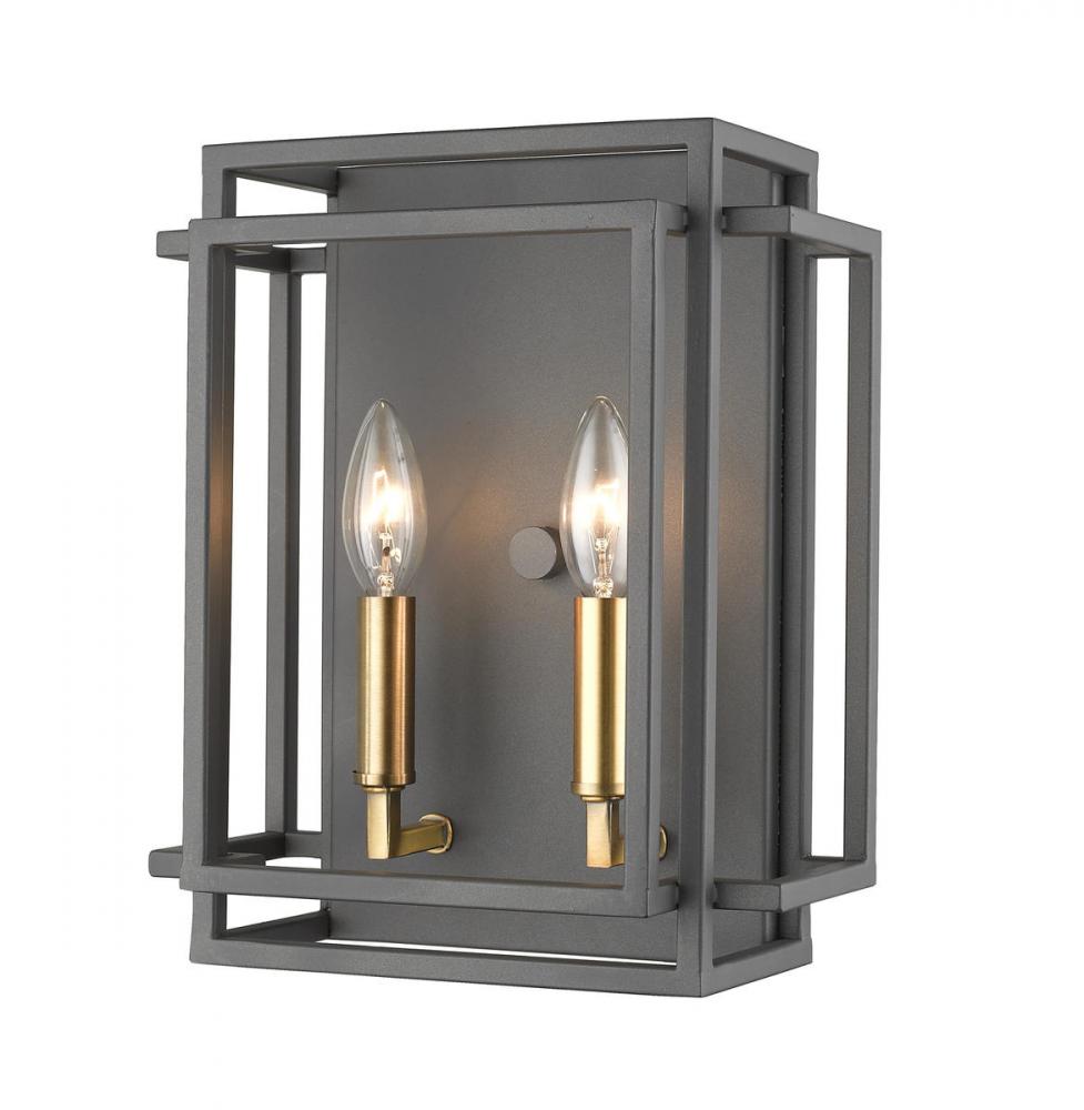 2 Light Wall Sconce