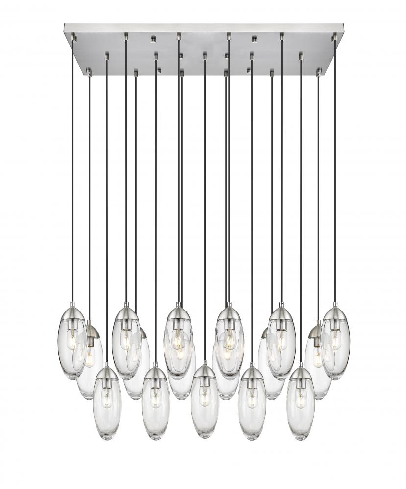 17 Light Linear Chandelier