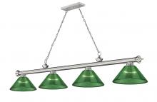 Z-Lite 2306-4BN-ARG - 4 Light Billiard