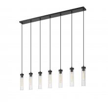 Z-Lite 740P-7L-MB - 7 Light Linear Chandelier