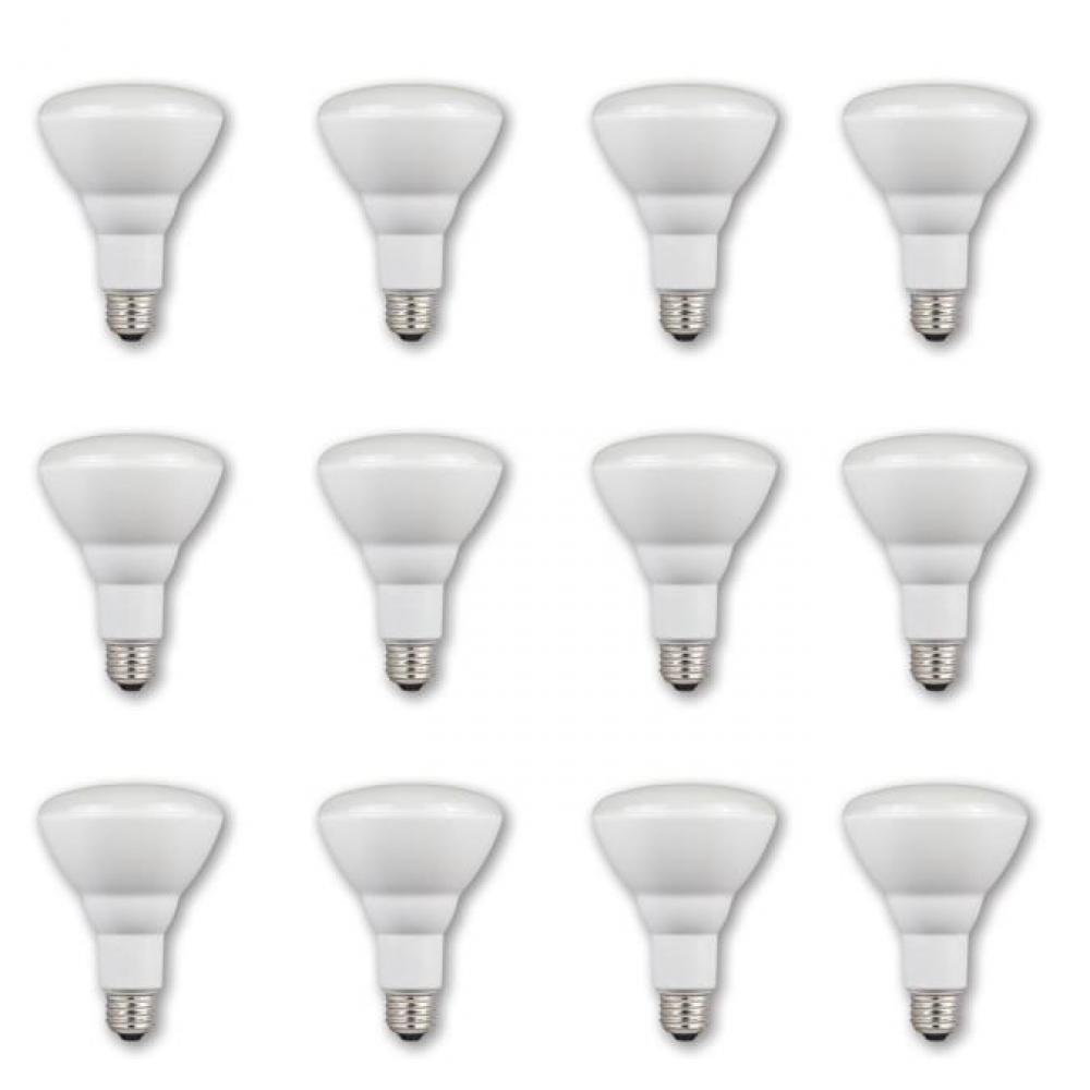 9W BR30 LED Dimmable 2700K E26 (Medium) Base, 120 Volt, Box, 12-Pack