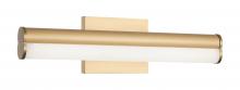 Matteo Lighting W36518AG - 1 LT 18"W "JUNCTION" AGED GOLD LED WALL SCONCE