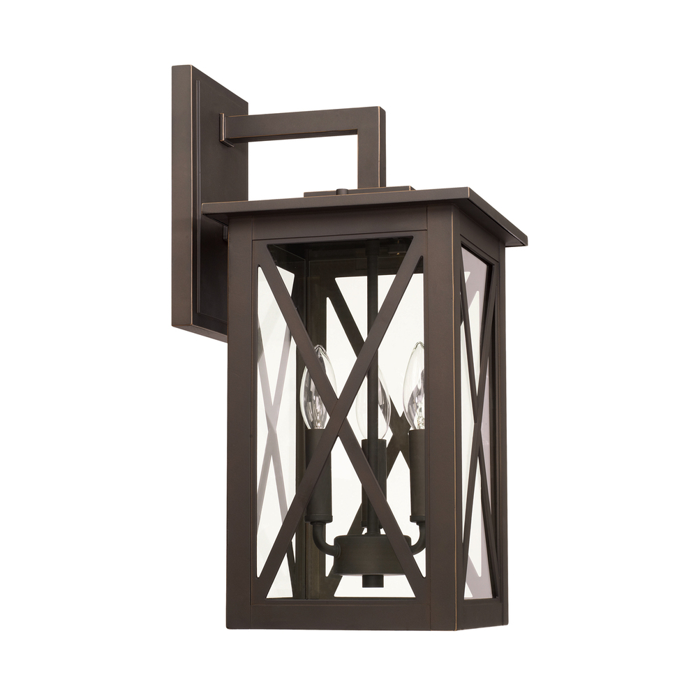 3 Light Outdoor Wall Lantern