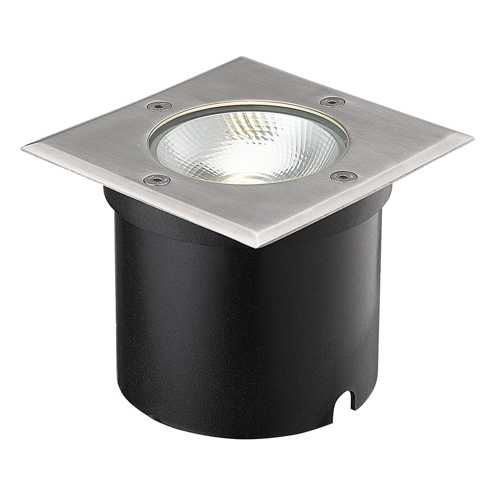 Outdr, LED Inground, Sq, 1x7w, Ss