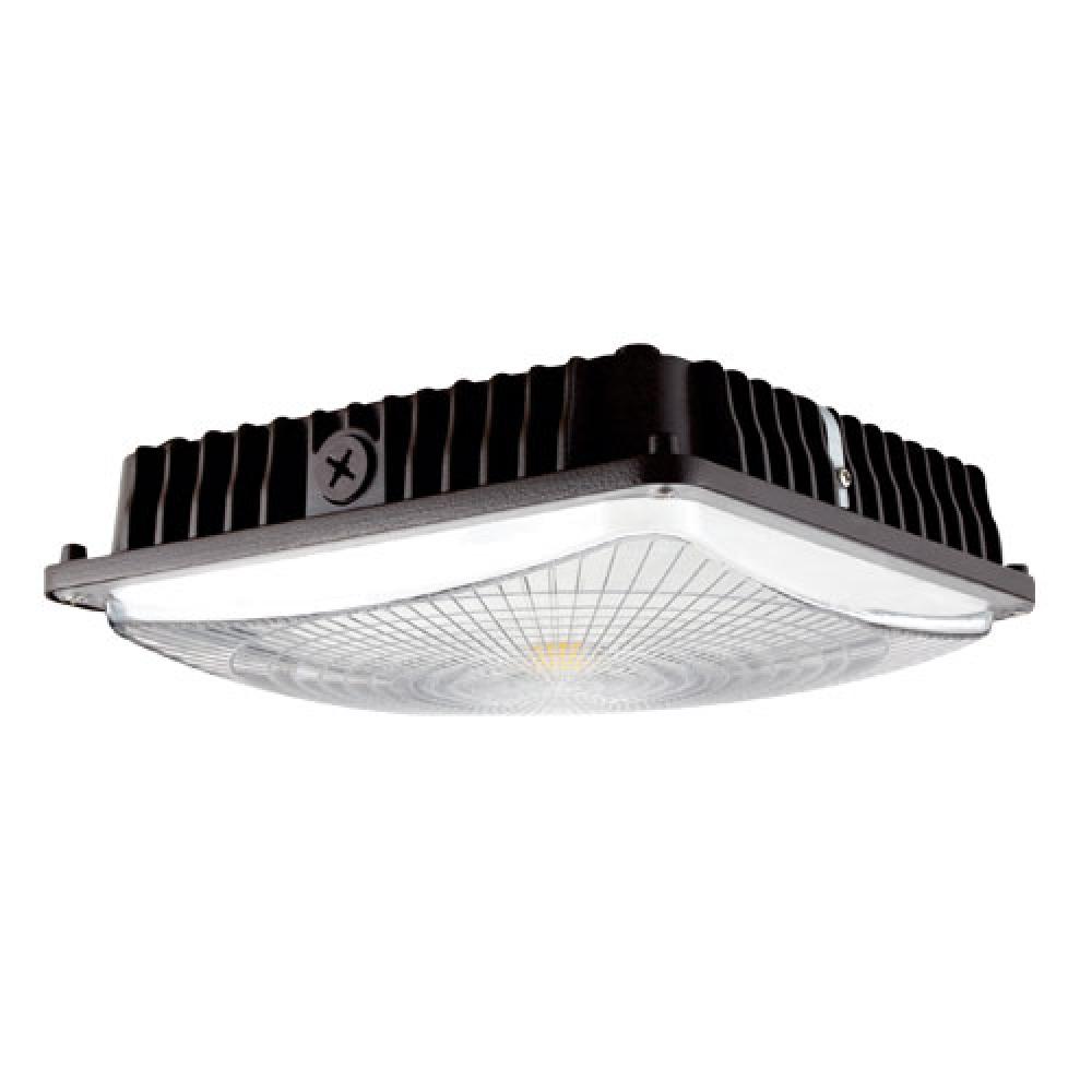 DISCON 10" LED SQR CANOPY 40W LMN DIM 40K