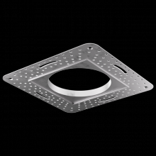 Elco Lighting EL3FMS - 3" Square Flush Mount Trim Adaptor