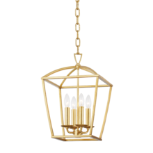 Hudson Valley 8311-GL - 4 LIGHT SMALL PENDANT