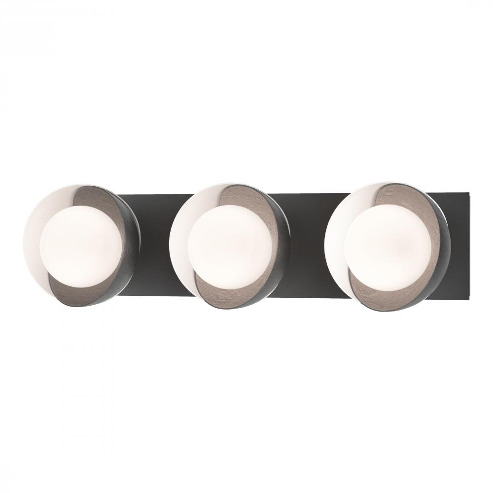 Brooklyn 3-Light Straight Double Shade Bath Sconce