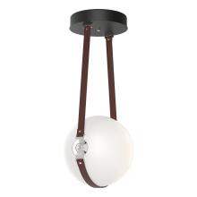 Hubbardton Forge 121047-LED-10-24-LB-HF-GG0670 - Derby Small Semi-Flush