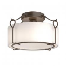 Hubbardton Forge 121142-SKT-05-GG0218 - Bow Medium Semi-Flush