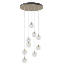 Hubbardton Forge 131103-SKT-STND-84-ZM0709 - Ume 9-Light Pendant