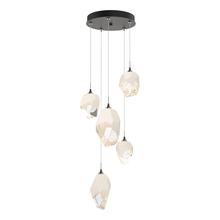 Hubbardton Forge 131139-SKT-STND-07-WP0756 - Chrysalis 5-Light Mixed Crystal Pendant