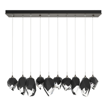 Hubbardton Forge 131145-SKT-STND-07-BP0756 - Chrysalis 10-Light Mixed Crystal Pendant