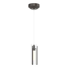 Hubbardton Forge 161180-SKT-STND-14-ZM0065 - Exos Glass Low Voltage Mini Pendant