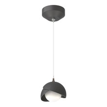 Hubbardton Forge 161183-SKT-STND-10-10-GG0711 - Brooklyn Double Shade Low Voltage Mini Pendant