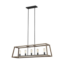 Visual Comfort & Co. Studio Collection F3193/5WOW/AF - Gannet Linear Chandelier