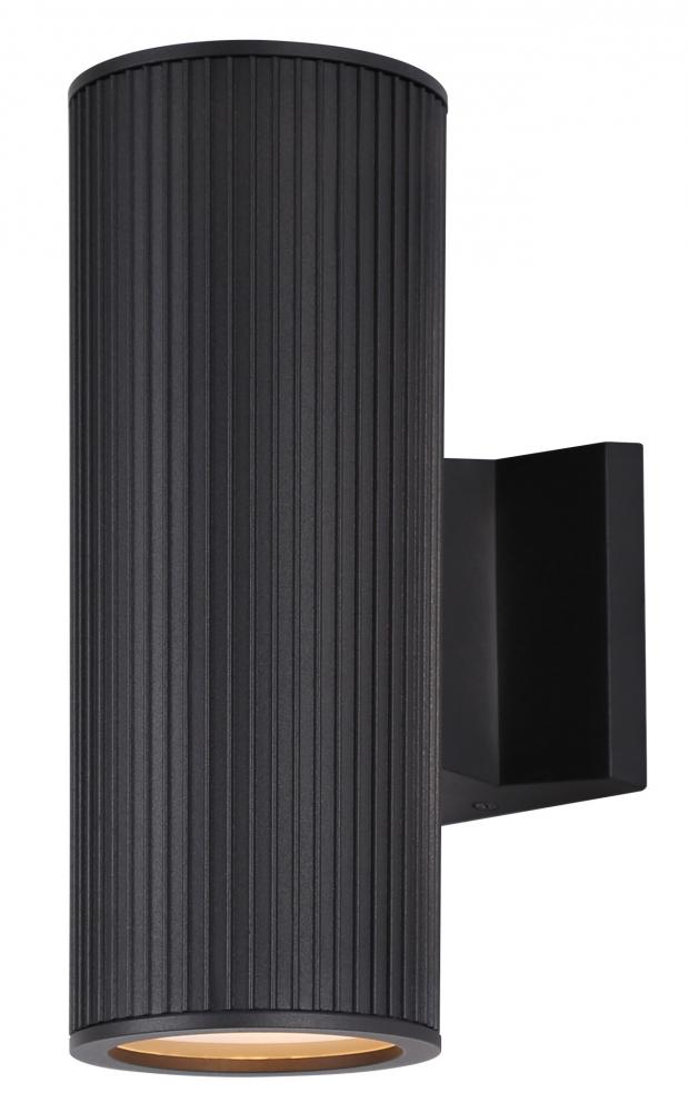 REXTON 1 Light Outdoor Lantern, Black Finish