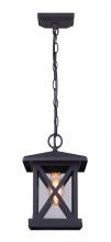 Canarm IOL399BK - ELM Black Outdoor Pendant